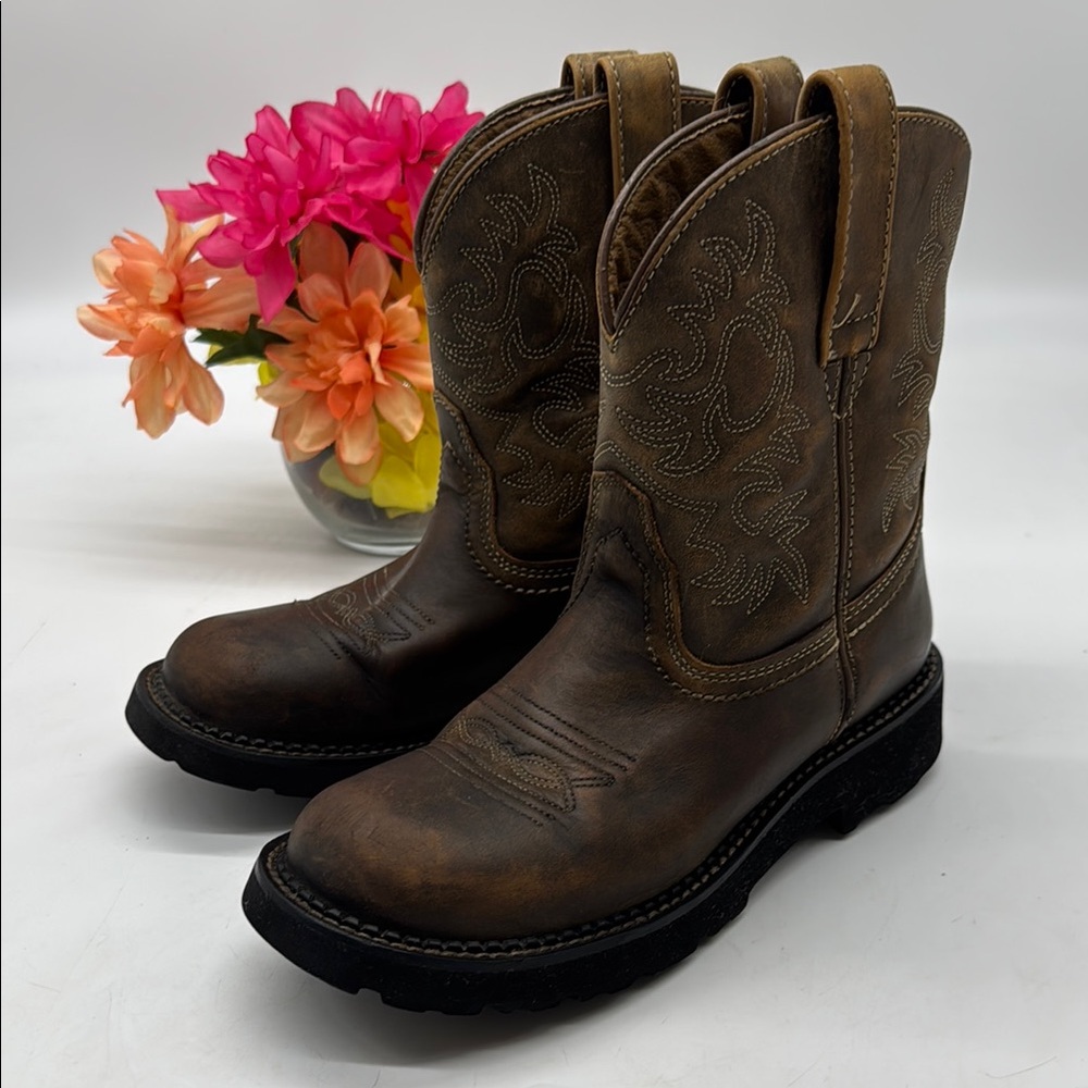Ariat Brown Heeled Boots